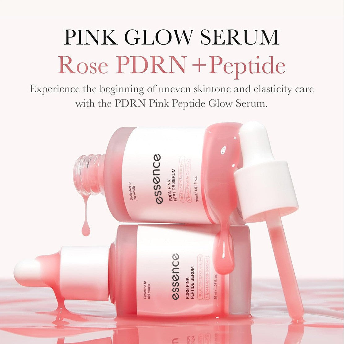 Pink Peptide Serum Collagen Boost & Deep Hydration