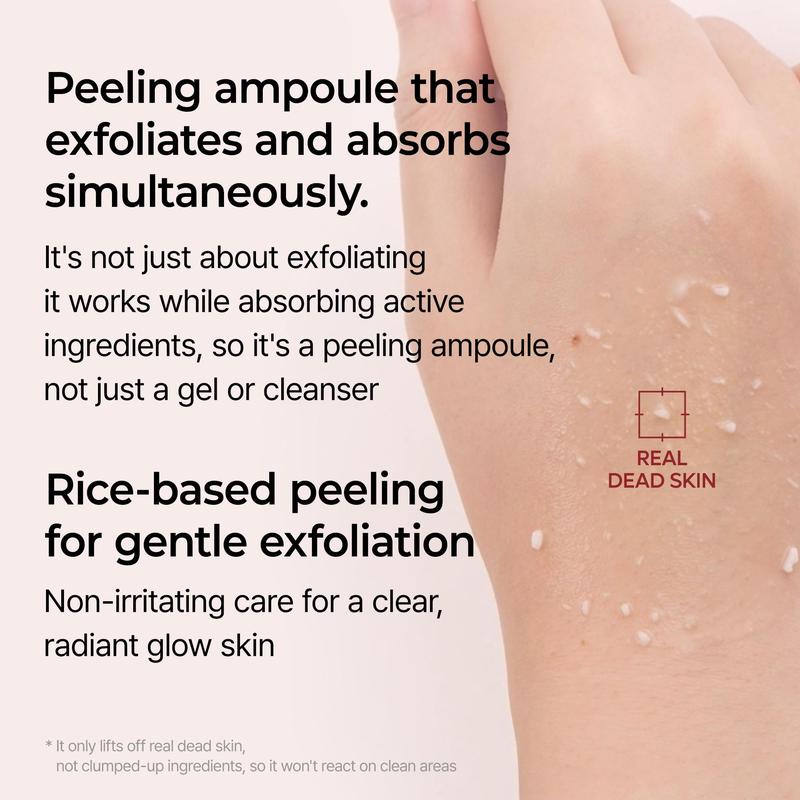 Exfoliating Peel Ampoule Clearer, Smoother, Radiant Skin