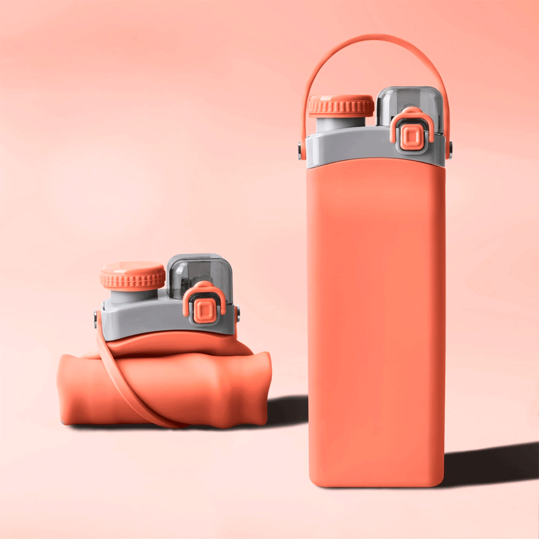 HydraFold™ Compact Leak-Proof Collapsible Water Bottle