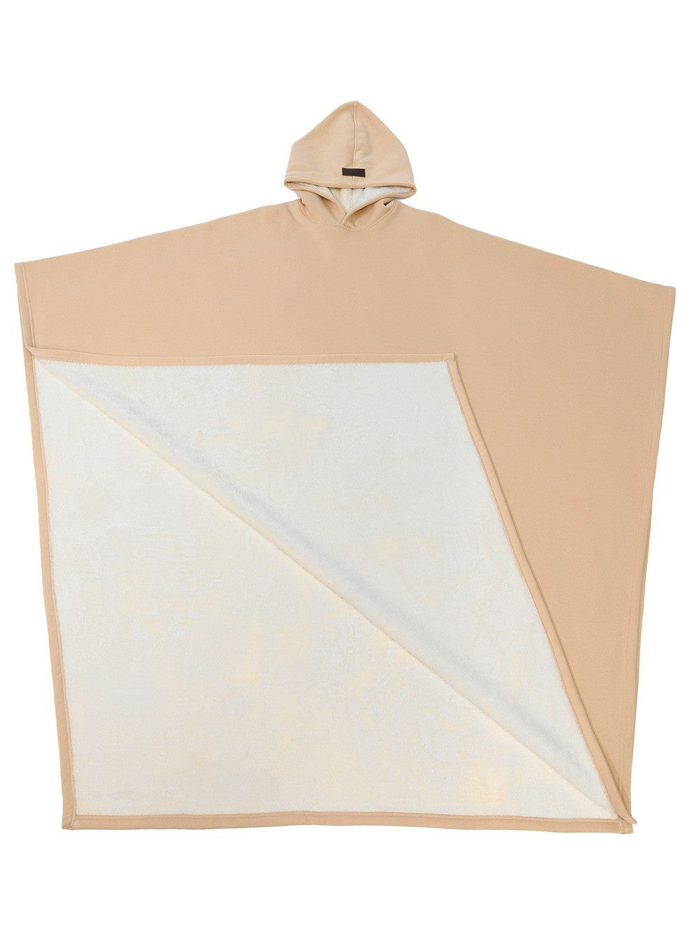 CosyFleece Poncho – Warme Kapuzen-Decke für Zuhause