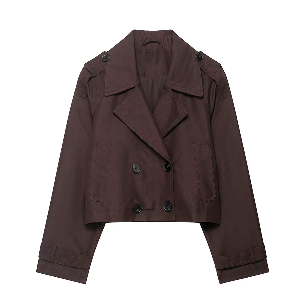 Cropped Trench Jacket – A Timeless Wardrobe Staple