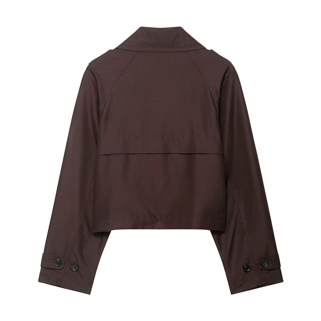 Cropped Trench Jacket – A Timeless Wardrobe Staple
