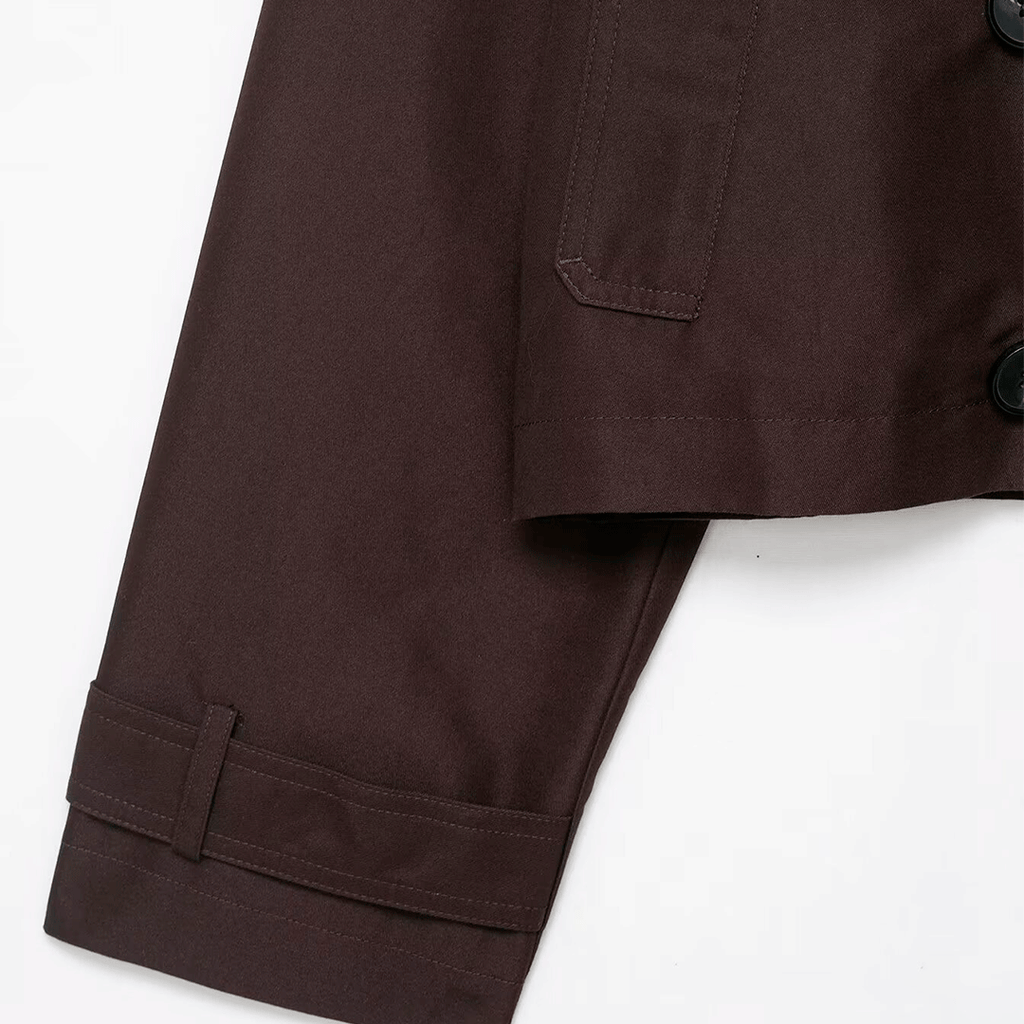 Cropped Trench Jacket – A Timeless Wardrobe Staple