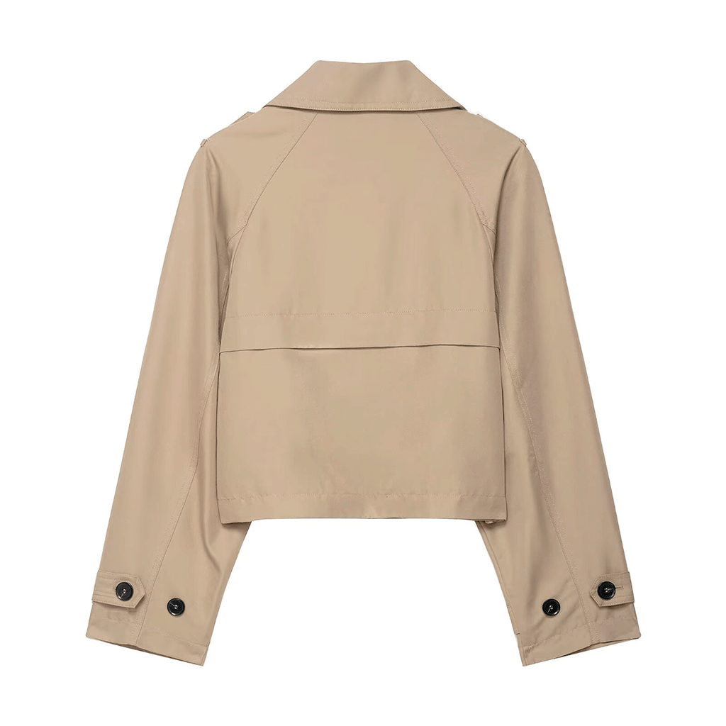 Cropped Trench Jacket – A Timeless Wardrobe Staple