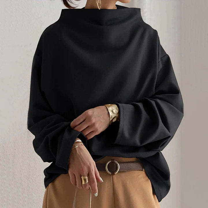 The Marlow High-Neck Knit Top