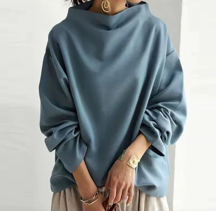 The Marlow High-Neck Knit Top