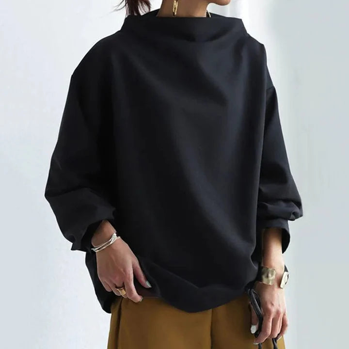 The Marlow High-Neck Knit Top