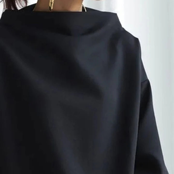 The Marlow High-Neck Knit Top