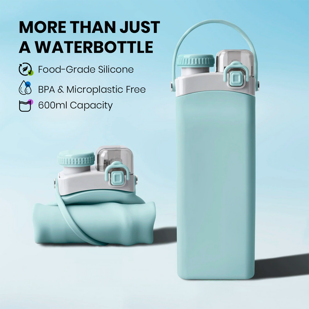HydraFold™ Compact Leak-Proof Collapsible Water Bottle