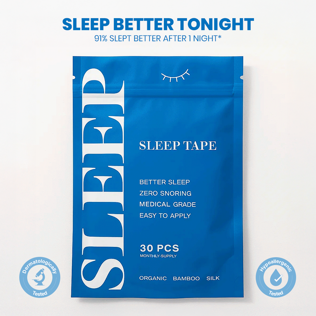 Stop Mouth Breathing. Sleep Better. SilentSeal™ Sleep Tape