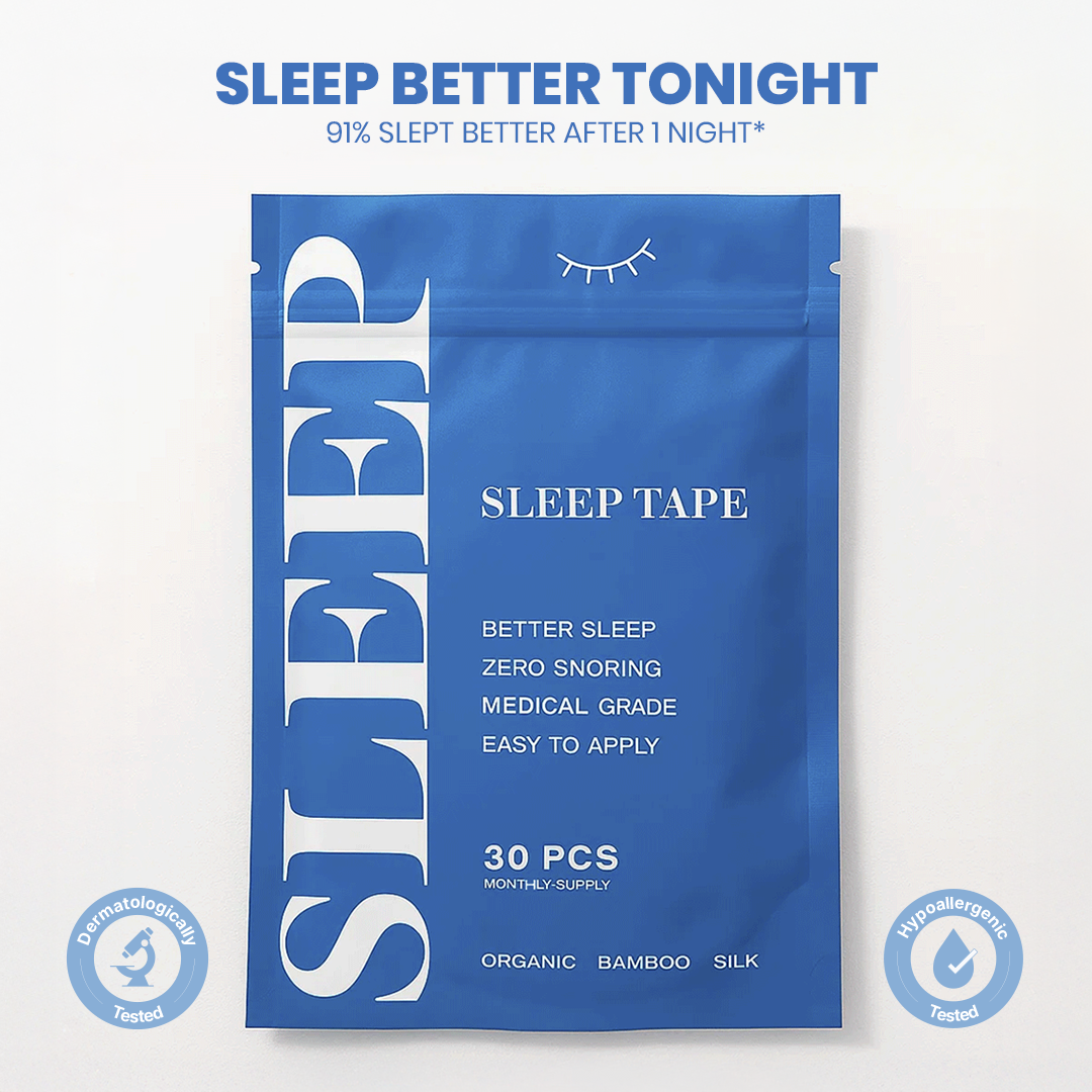 Stop Mouth Breathing. Sleep Better. SilentSeal™ Sleep Tape