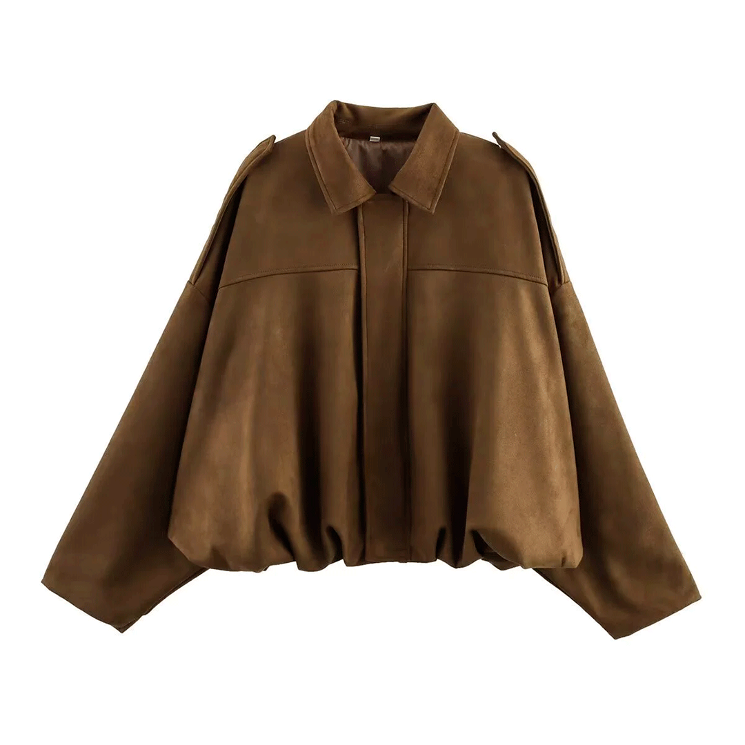 The Ashford Suede Bomber Jacket