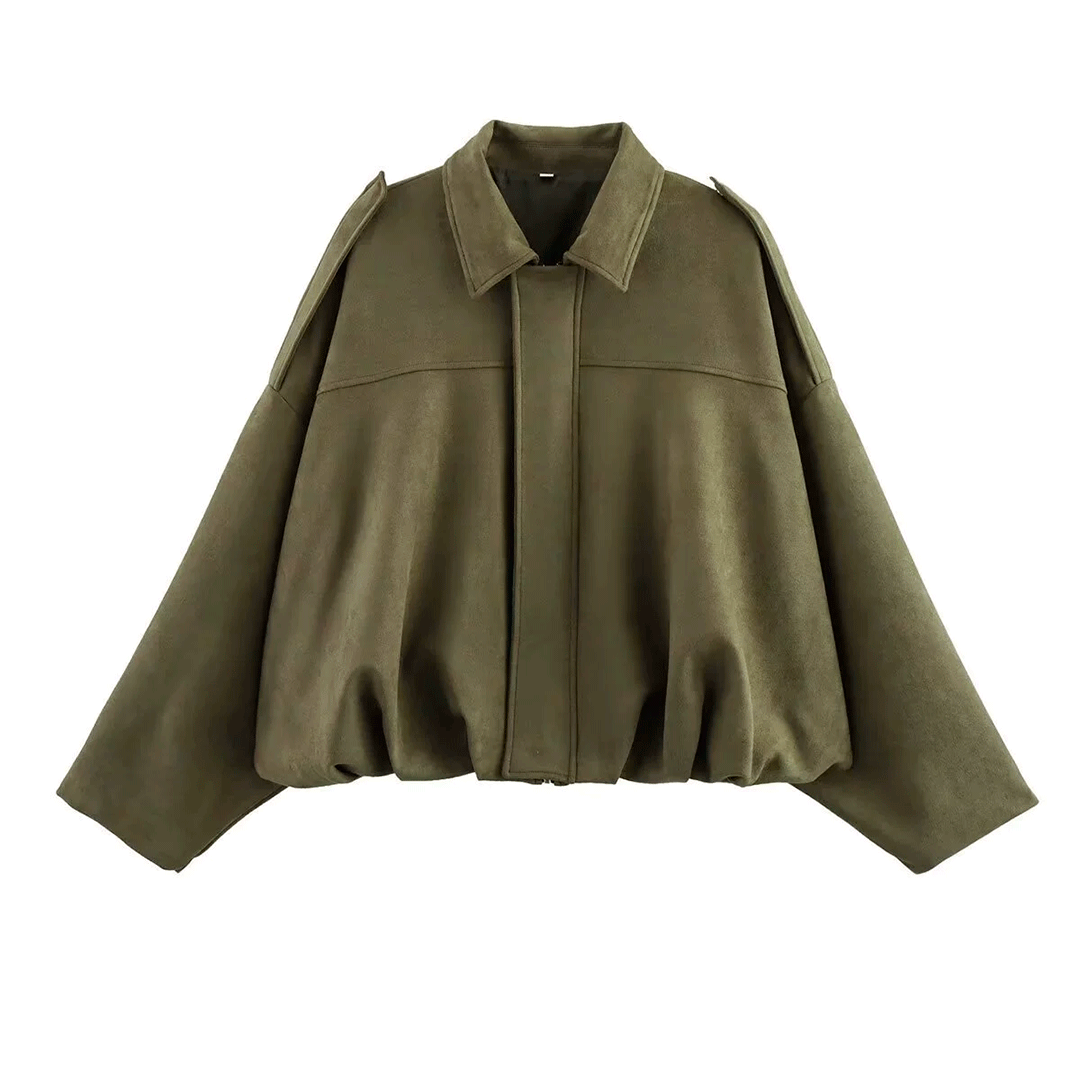The Ashford Suede Bomber Jacket