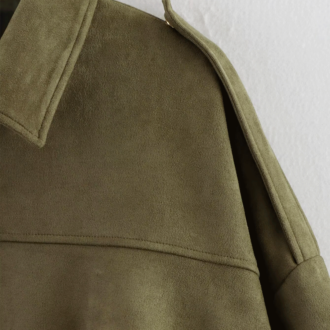 The Ashford Suede Bomber Jacket