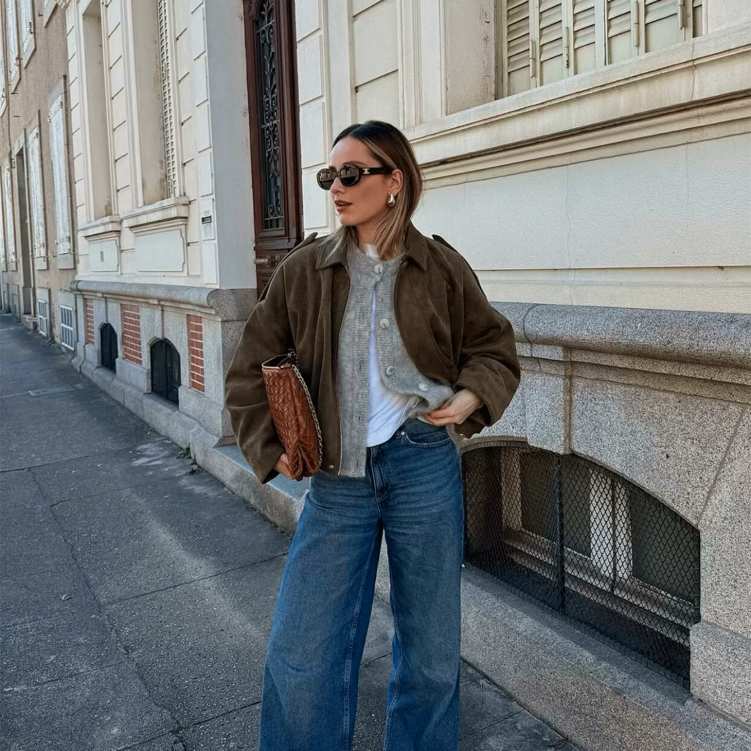 The Ashford Suede Bomber Jacket