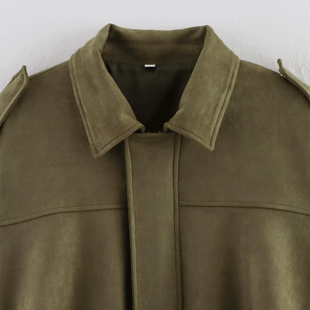The Ashford Suede Bomber Jacket